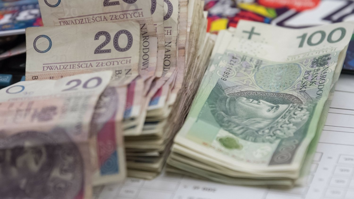 Banknoty polskie.