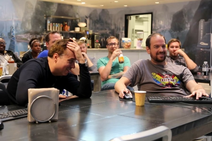 Zespół pracujący nad Star Citizen.