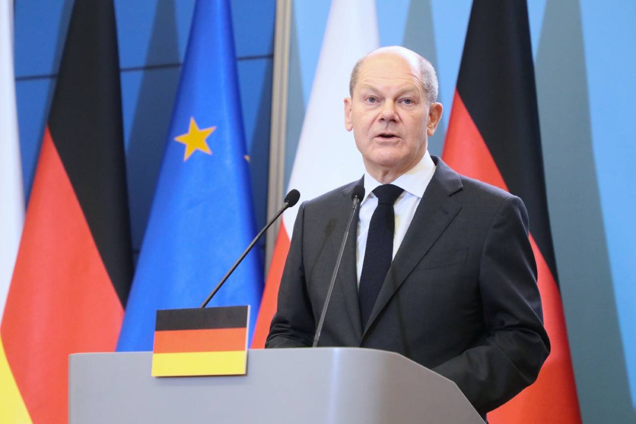 Kanclerz Niemiec Olaf Scholz