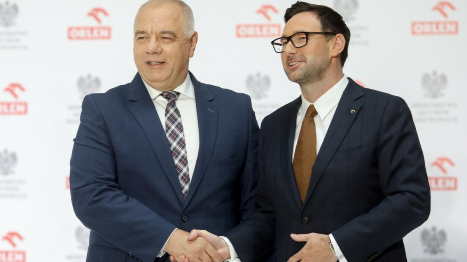 Jacek Sasin, Daniel Obajtek.