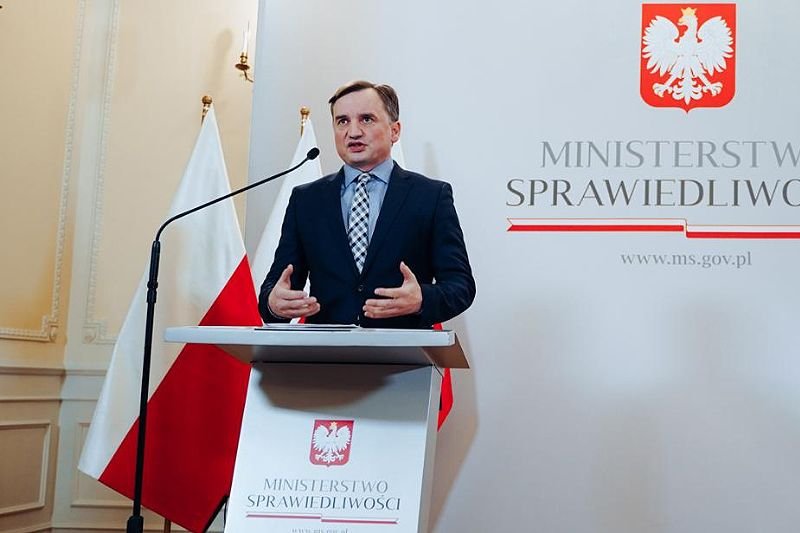 Zbigniew Ziobro nie szczędził słów podczas konferencji prasowej.