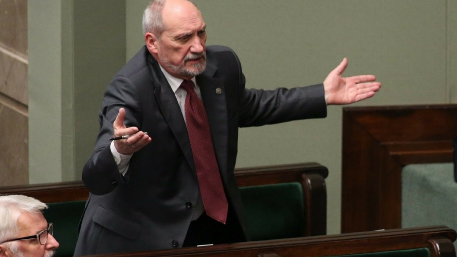Minister obrony narodowej Antoni Macierewicz.