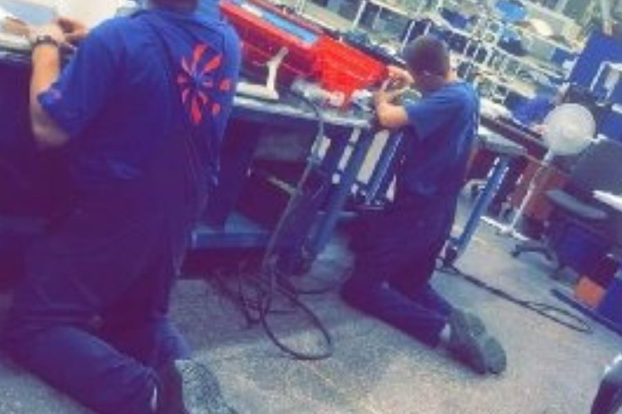 Zdjęcie, które podbija sieć, związkowcy opublikowali na swoim fanpage na Facebooku.