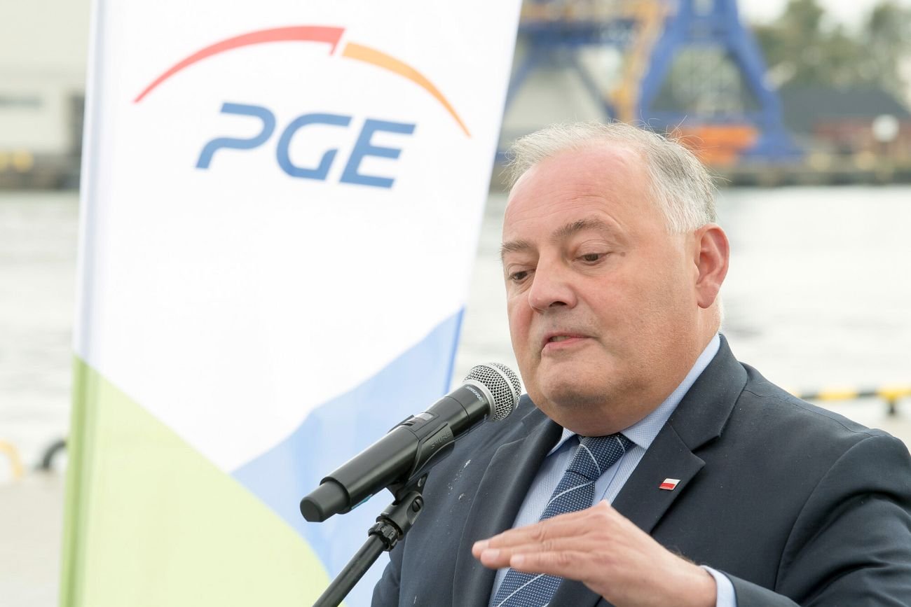 Wojciech Dabrowski, prezesa PGE Polska Grupa Energetyczna. Grupa wypracowała rekordowy zysk