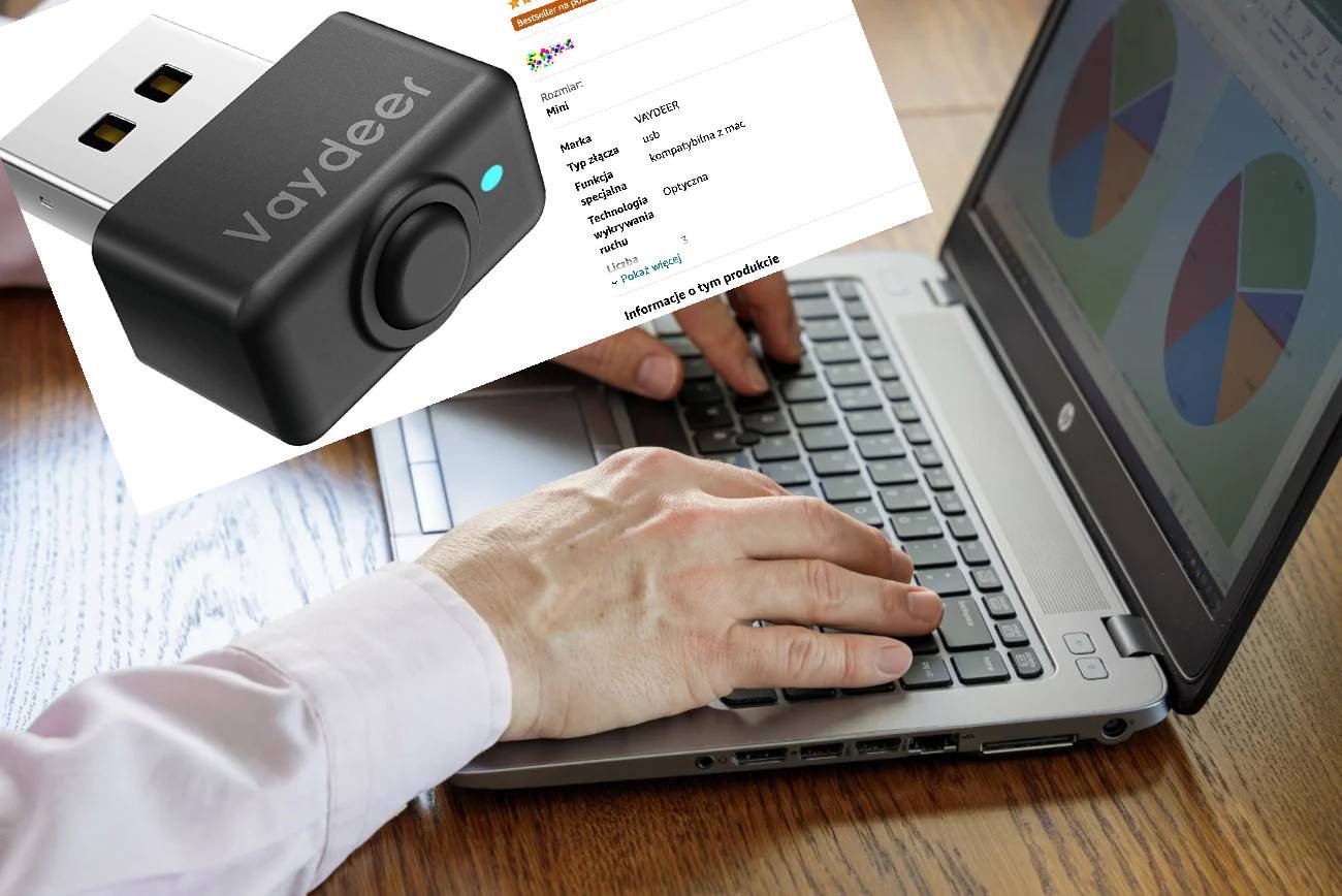 Wtyczka Vaydeer Mouse Mover podbija Polskę