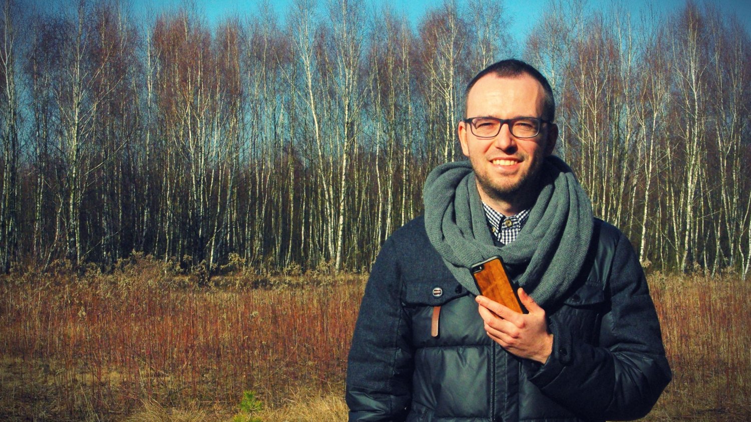 Maciej Boczkowski współtwórca biznesu na drewnianych obudowach do smartfonów