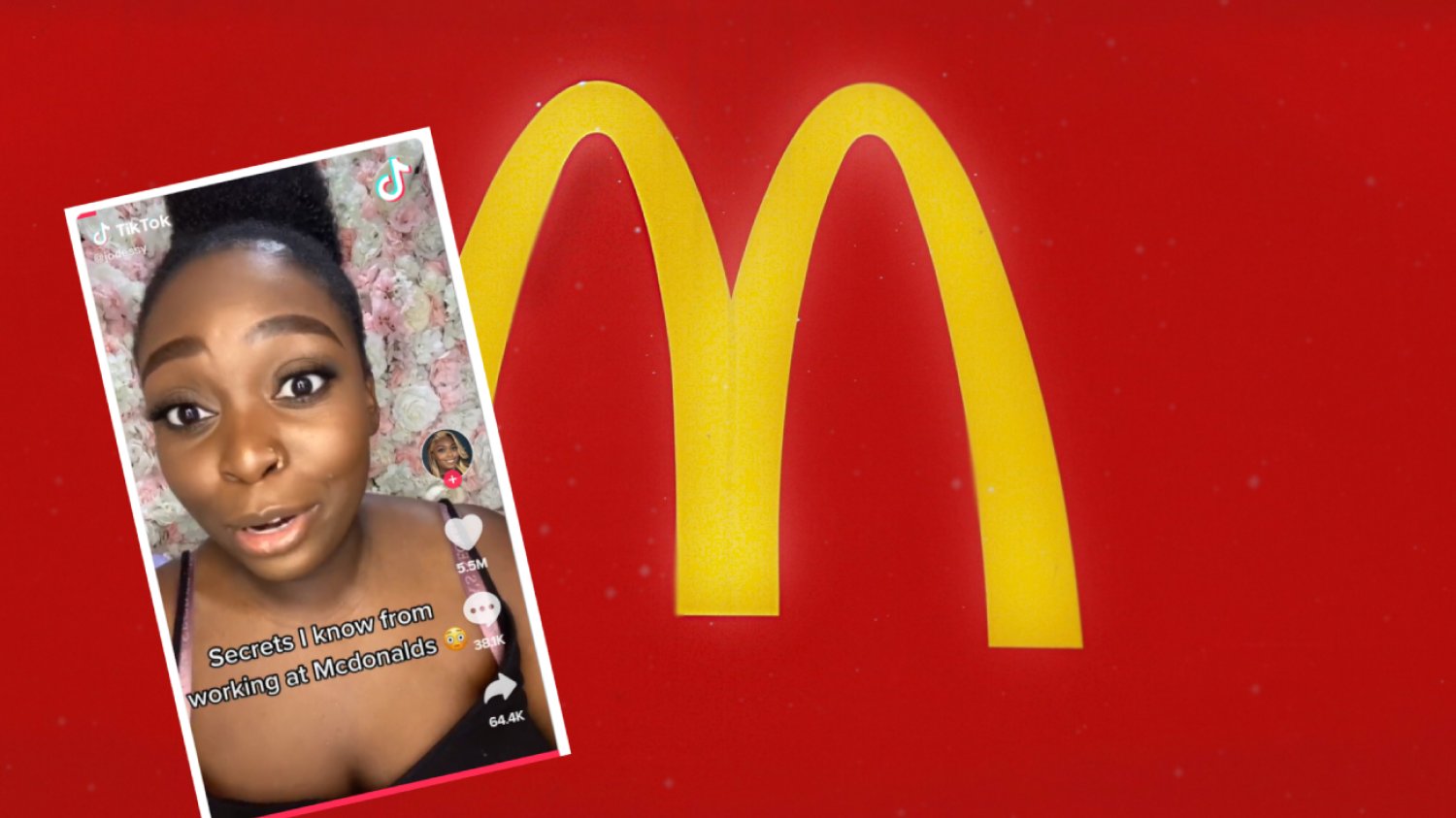 TikTokerka pracowała wcześniej w McDonald's