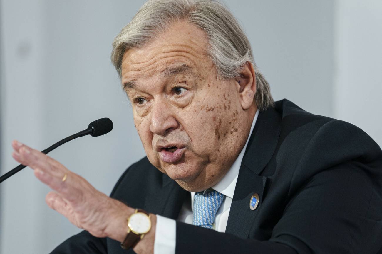 Sekretarz generalny ONZ Antonio Guterres