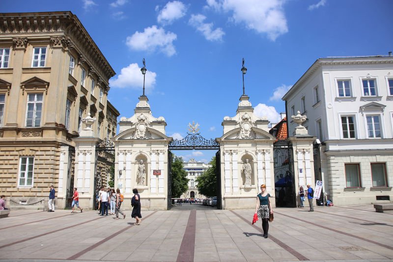 Uniwersytet Warszawski został oceniony najwyżej w rankingu spośród polskich uczelni.