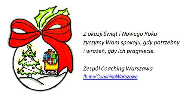 Życzenia od Coaching Warszawa