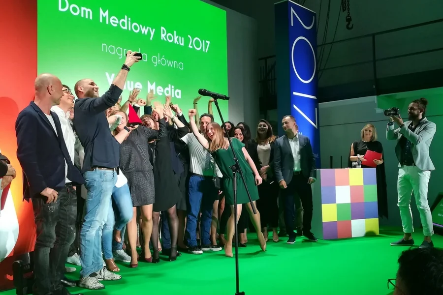 Wręczenie nagrody "Media & Marketing Polska".