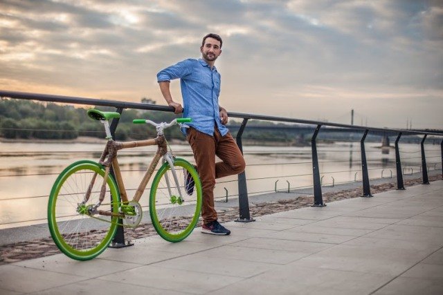 Rowery Asante mają ramę wykonaną z bambusa