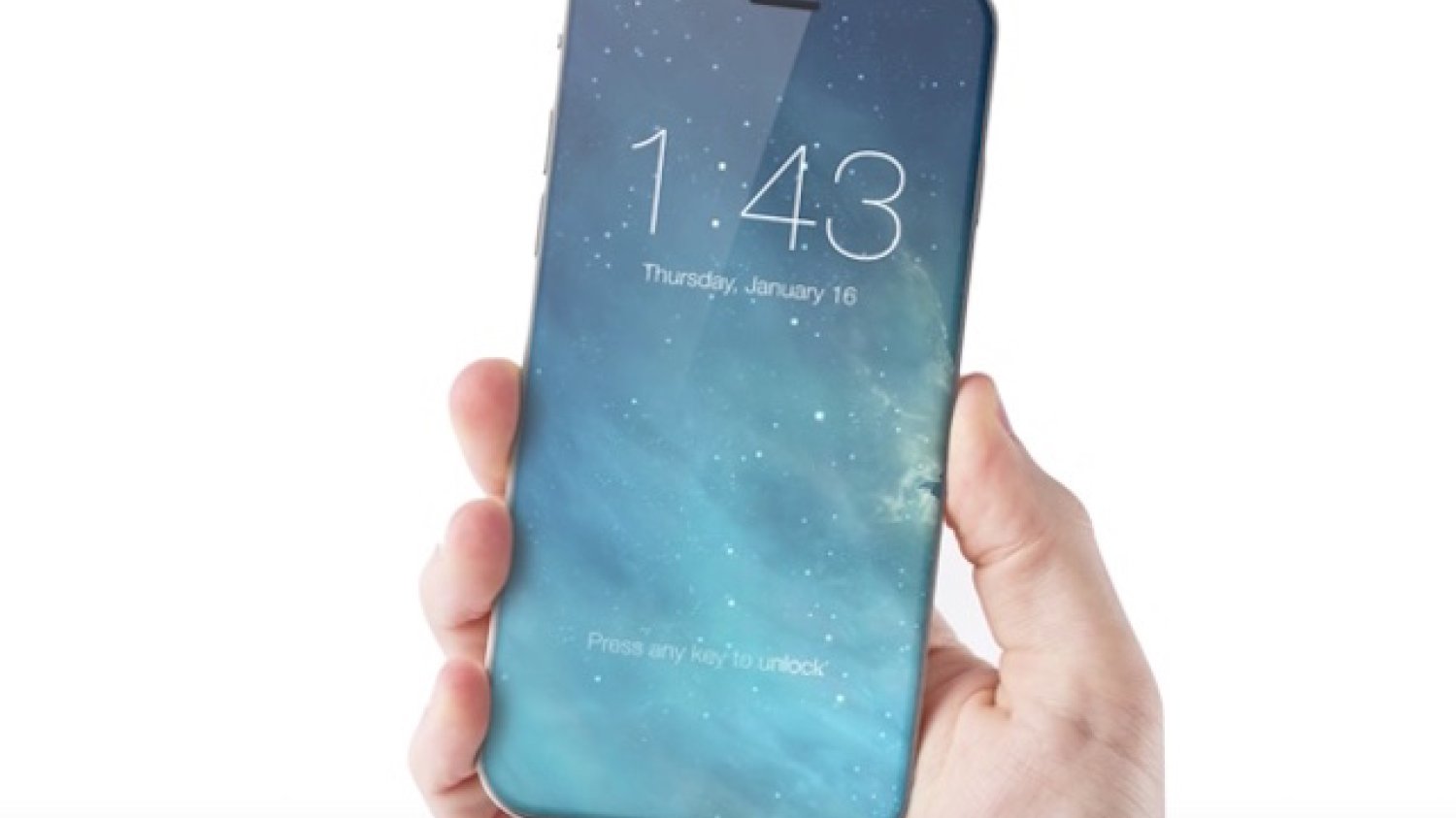 Model koncepcyjny iPhone'a. Na jego ostateczny, potwierdzony wygląd będziemy musieli poczekać.