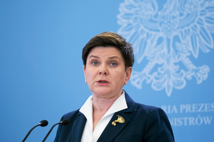 Premier Beata Szydło.