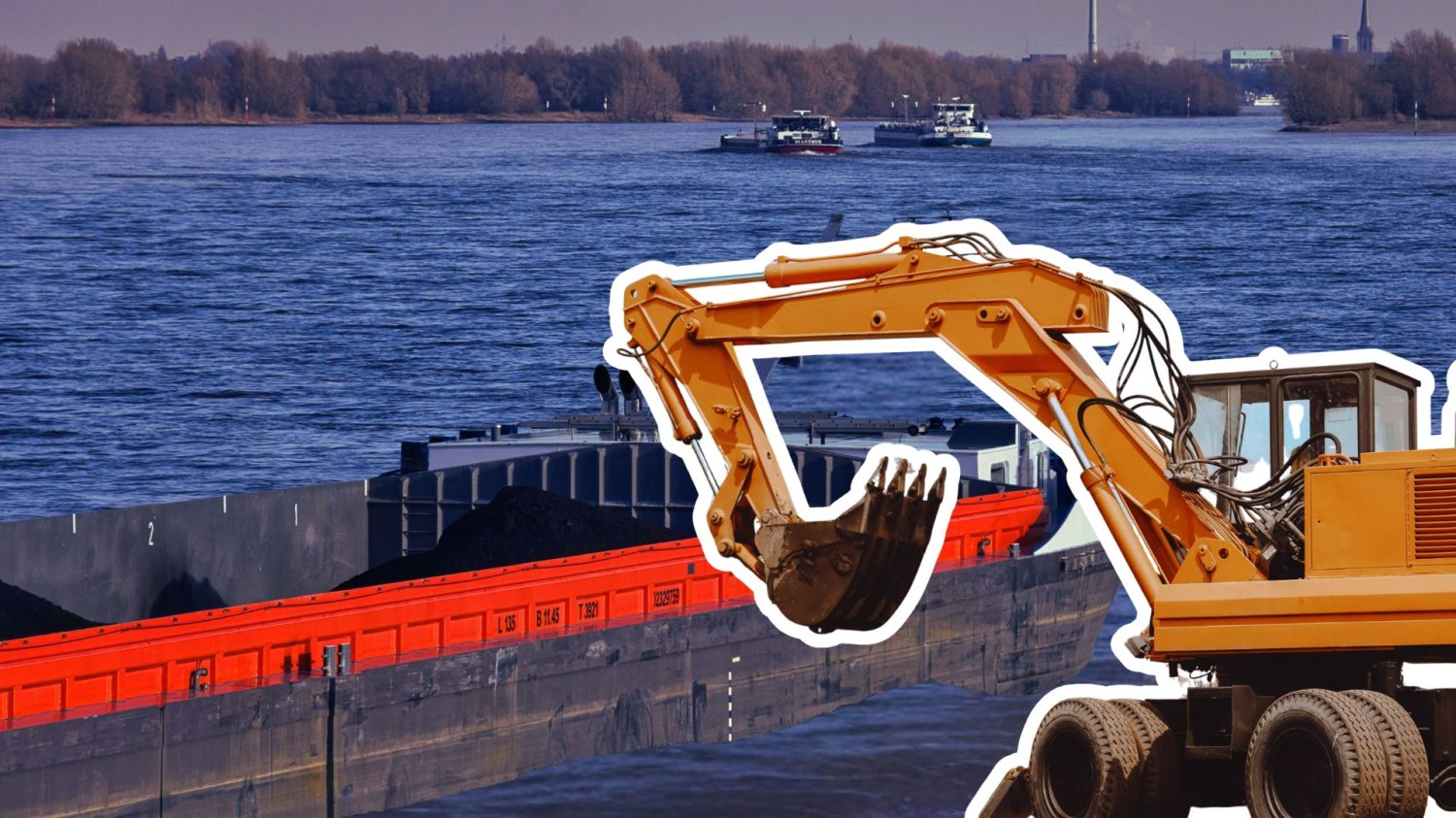 Transport rzeczny i koparka. Elbląg finalizuje inwestycję związaną z Przekopem Mierzei Wiślanej. Czekają na to nawet Duńczycy