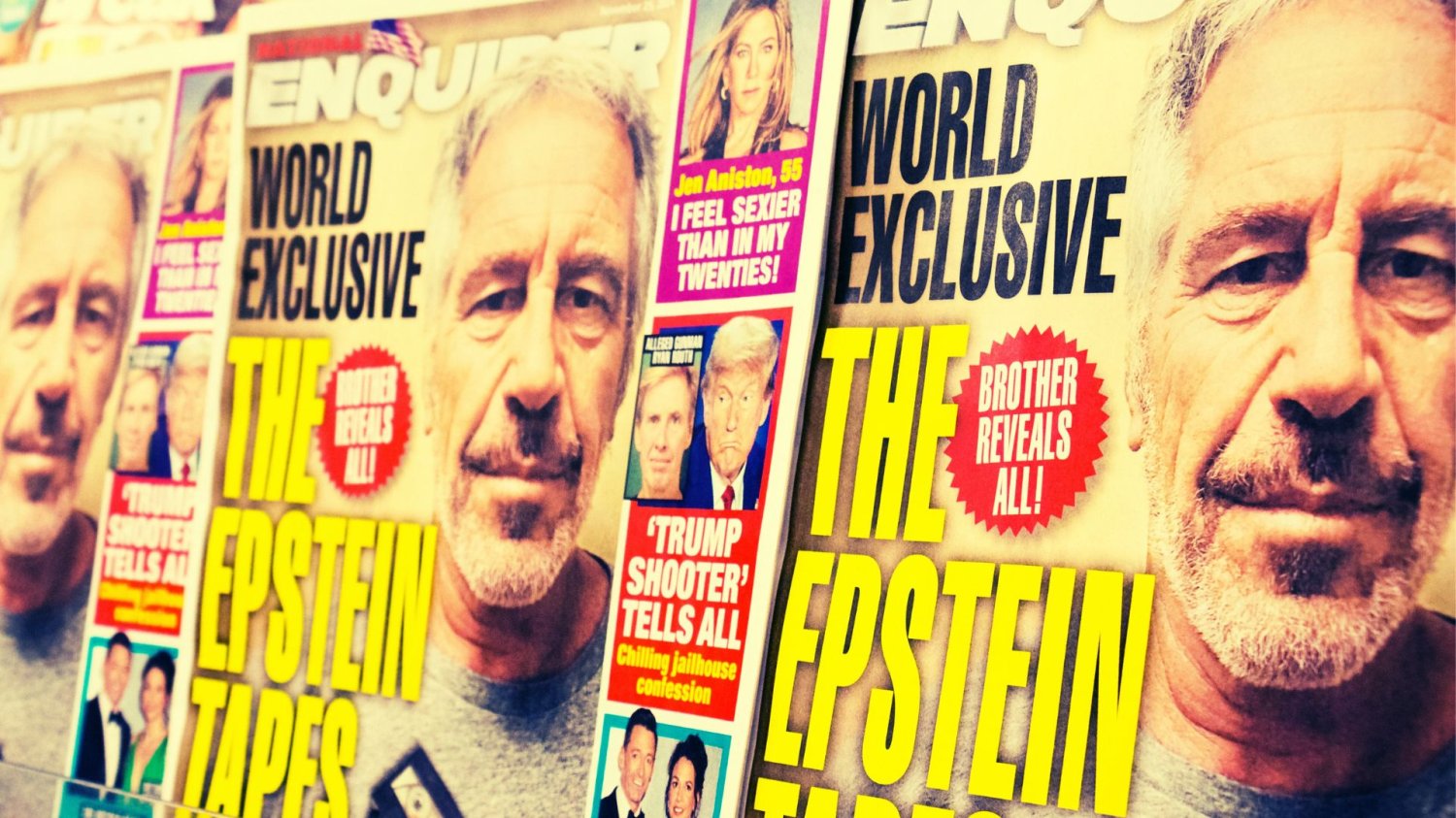 Mroczne kulisy majątku Epsteina. Genialny finansista czy pralnia brudnych pieniędzy? Jeffrey Epstein na okładce National Enquirer. Amerykański finansista znany był ze swoich zbrodniczych czynów i powiązań z prominentnymi celebrytami i politykami.