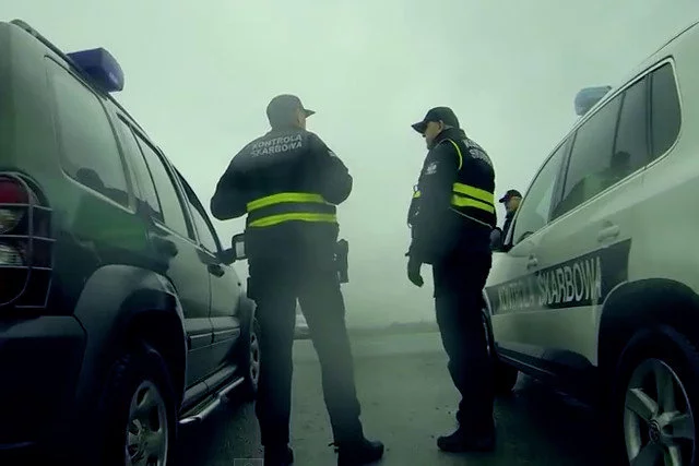 Szeryfowie z kontroli skarbowej.