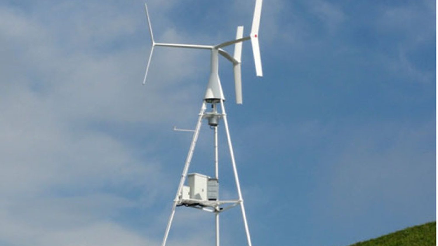 Nietypowa turbina z wiatrowa o rewolucyjnej wydajności.