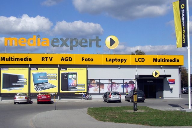 Media Expert ma prawie 400 sklepów w 300 polskich miastach.