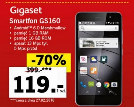 Lidl przebija ofertę Biedronki i sprzedaje smartfony jeszcze taniej.