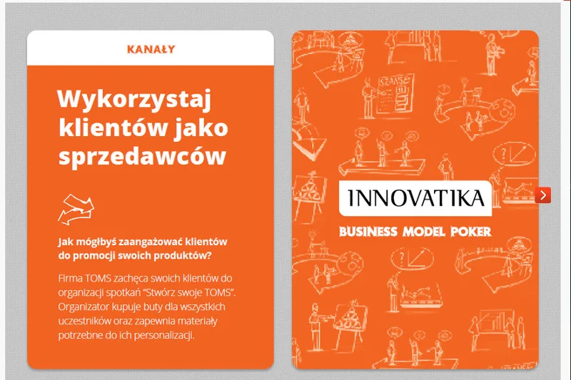 Przykładowa karta gry. Jedna ze 110 czekających, by zainspirować graczy.