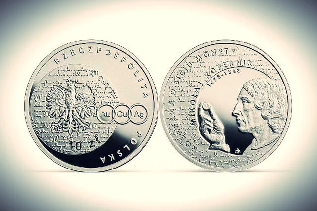 Nowa moneta NBP z Mikołajem Kopernikiem.