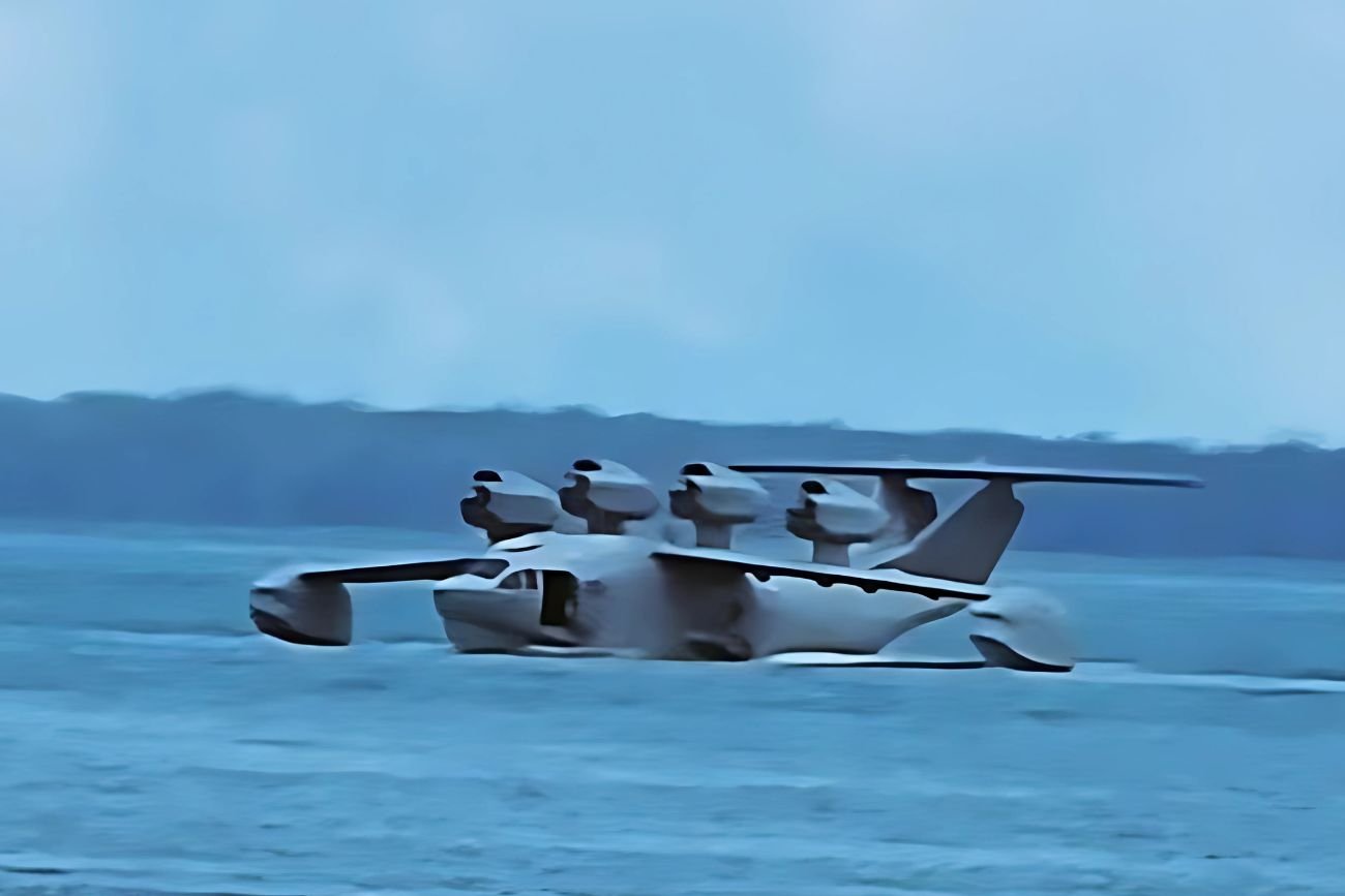 Ekranoplan Bohai Sea Monster.