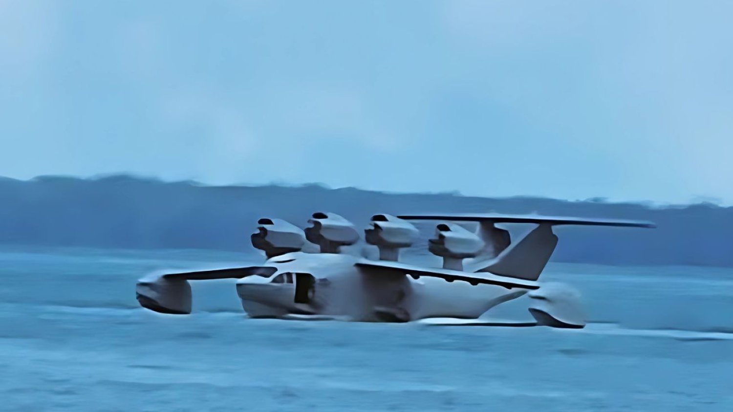 Ekranoplan Bohai Sea Monster.