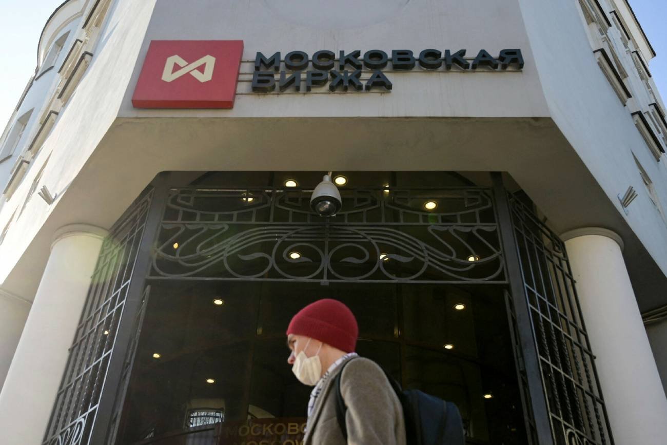 Giełda w Moskwie