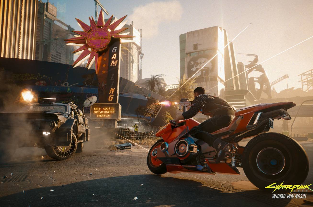 Zrzut ekrany z Phantom Liberty.