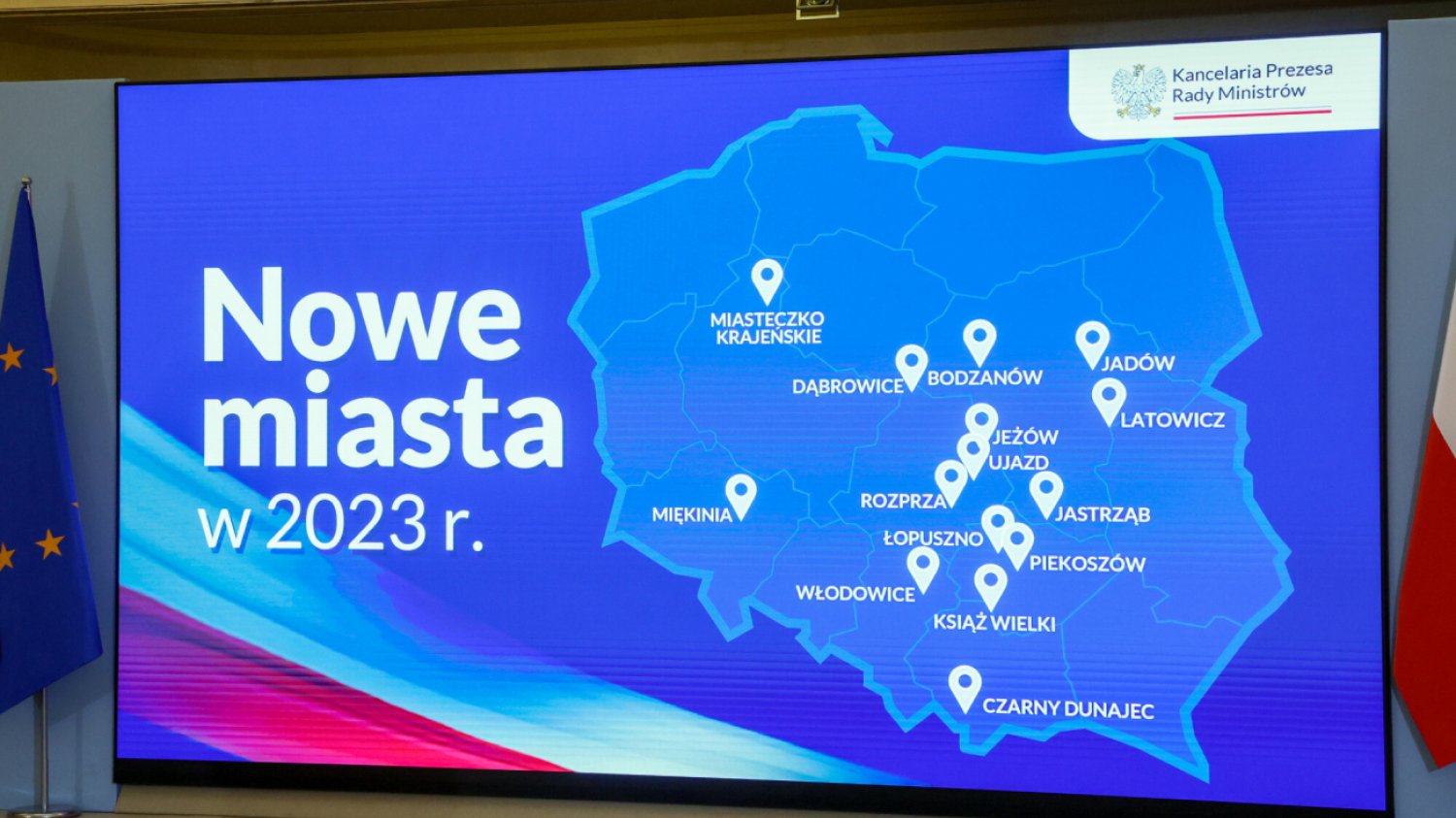 15 miejscowości zyska status miast
