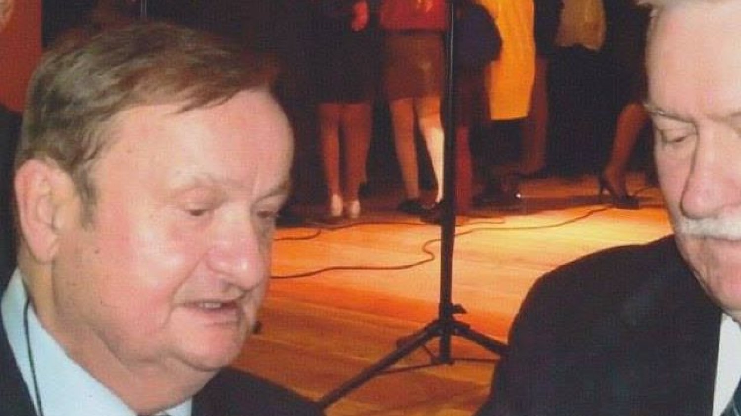 Zbigniew Laskus z prezydentem Lechem Wałęsą