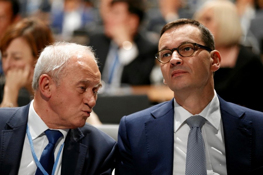 Minister energii Krzysztof Tchórzewski i premier Mateusz Morawiecki. Podobno nigdy nie mieli dobrych relacji.