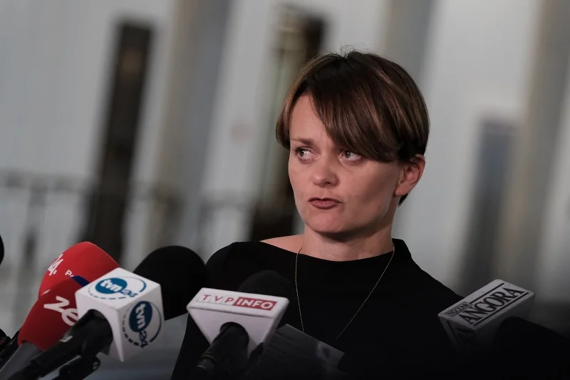 Była wicepremier i minister rozwoju Jadwiga Emilewicz.