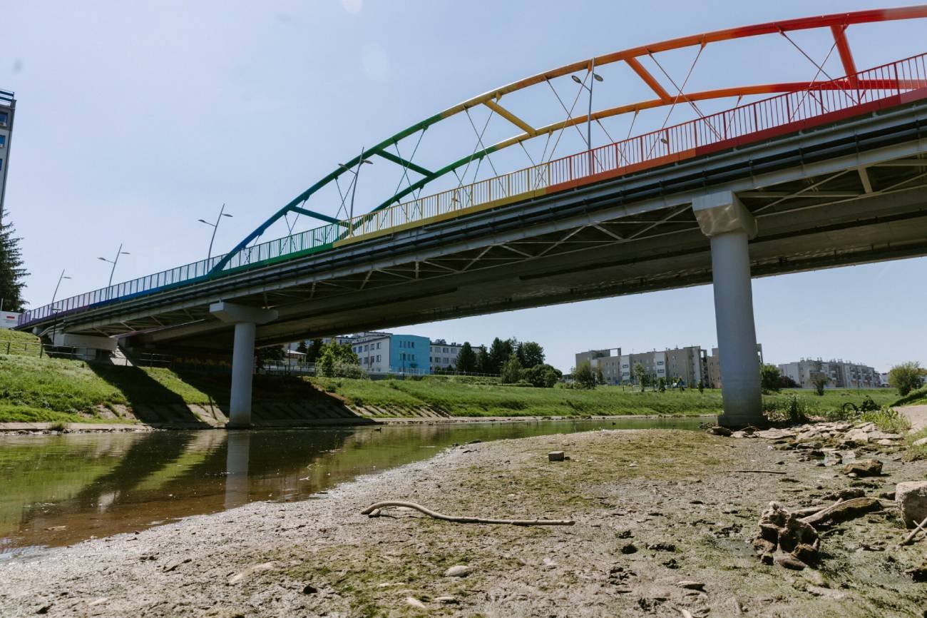 Susza — wysychająca rzeka Wisłok