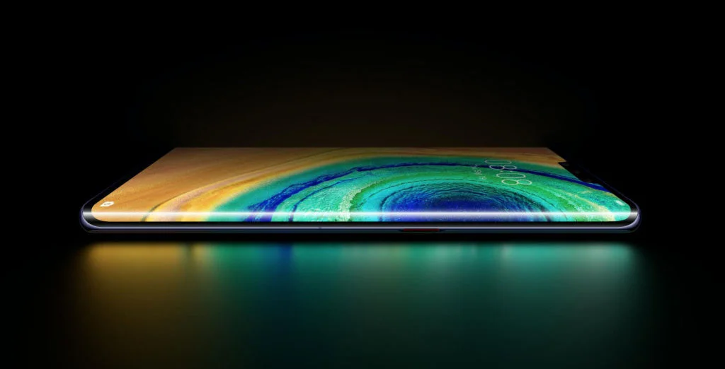 Jak dotąd takiego zakrzywienia nie było w żadnym telefonie od Huawei.