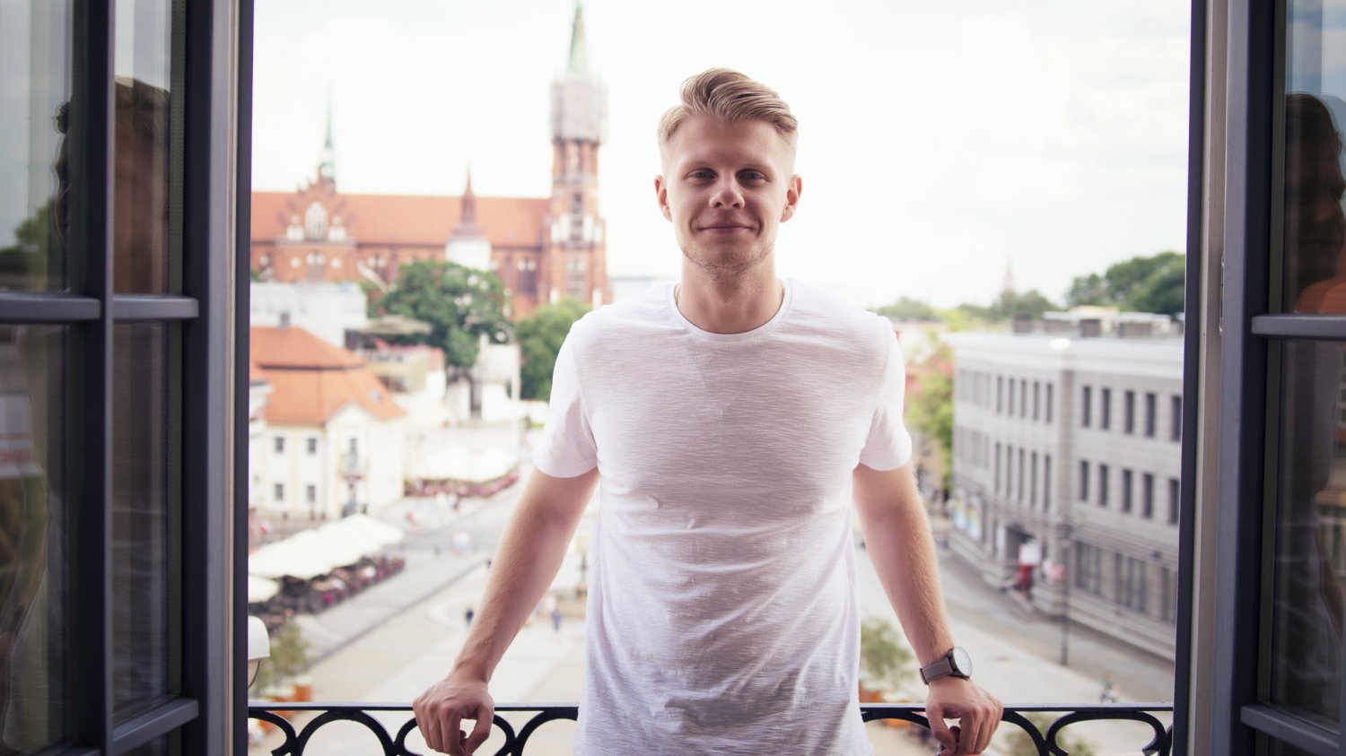 Łukasz Krysztopik, założyciel serwisu Nauczymy Cię