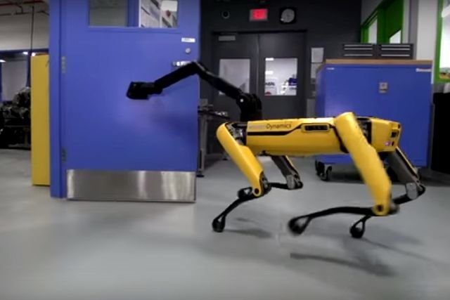 Roboty Boston Dynamics nauczyły się współdziałać przy rozwiązywaniu prostych problemów