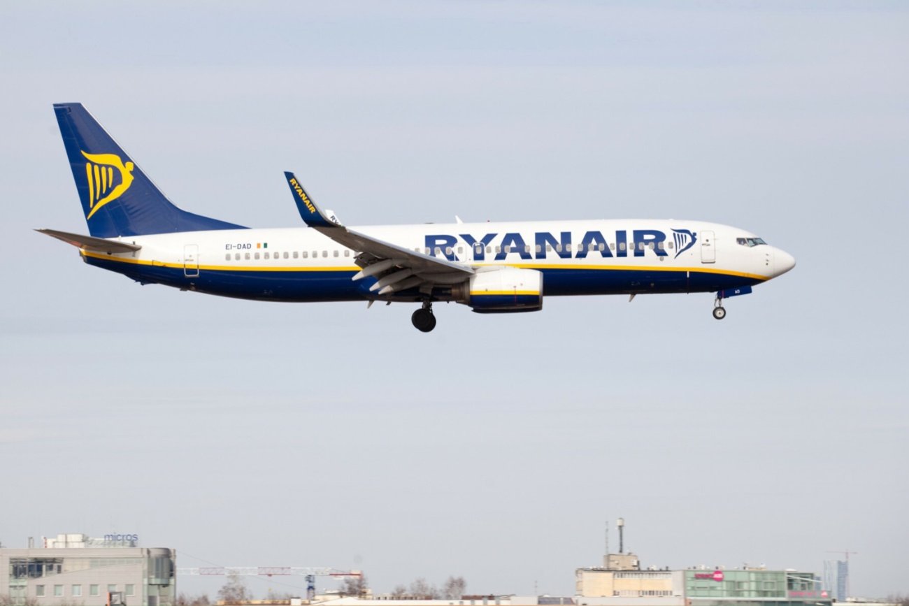 Samolot Ryanair.