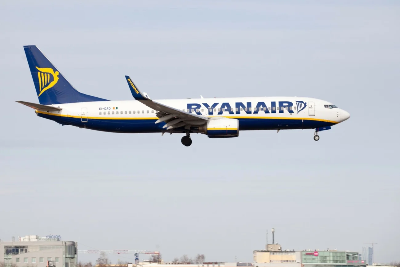 Samolot Ryanair.