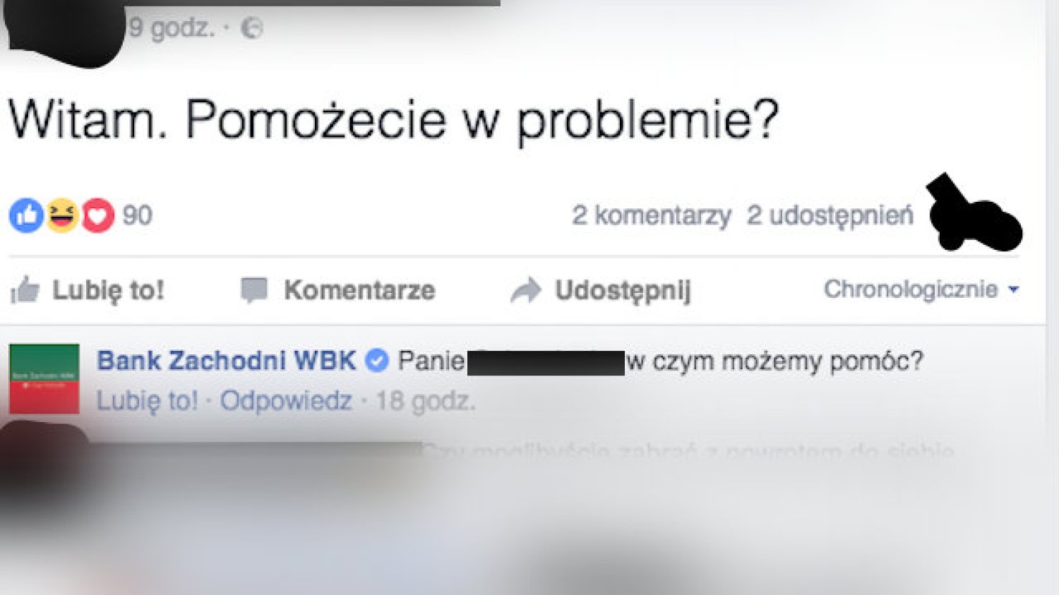 Czasem merytoryczna odpowiedź to najlepsza odpowiedź.