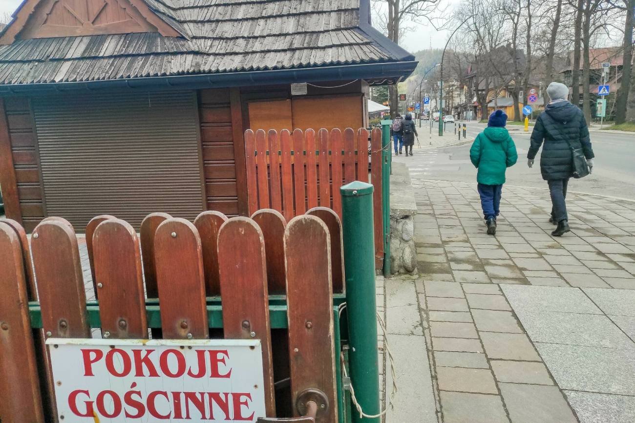 W Zakopanem brakuje turystów.