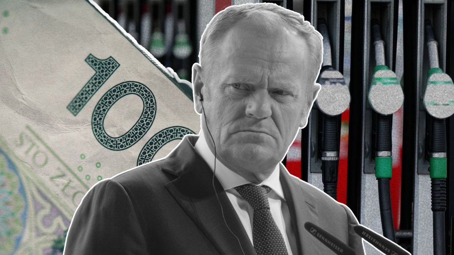 Donald Tusk, pieniądze i stacja paliw.