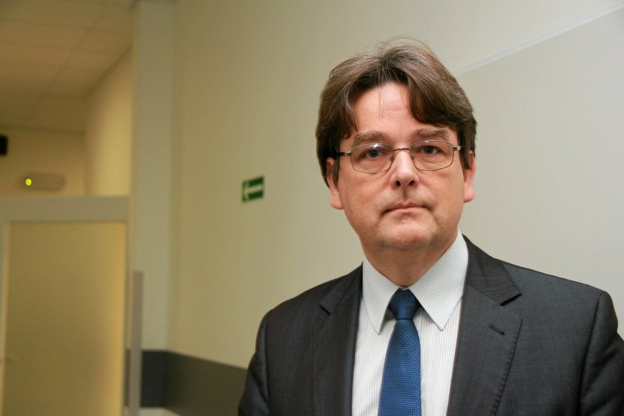 Prof. Leszek Szenborn, kierownik kliniki pediatrycznej we Wrocławiu.