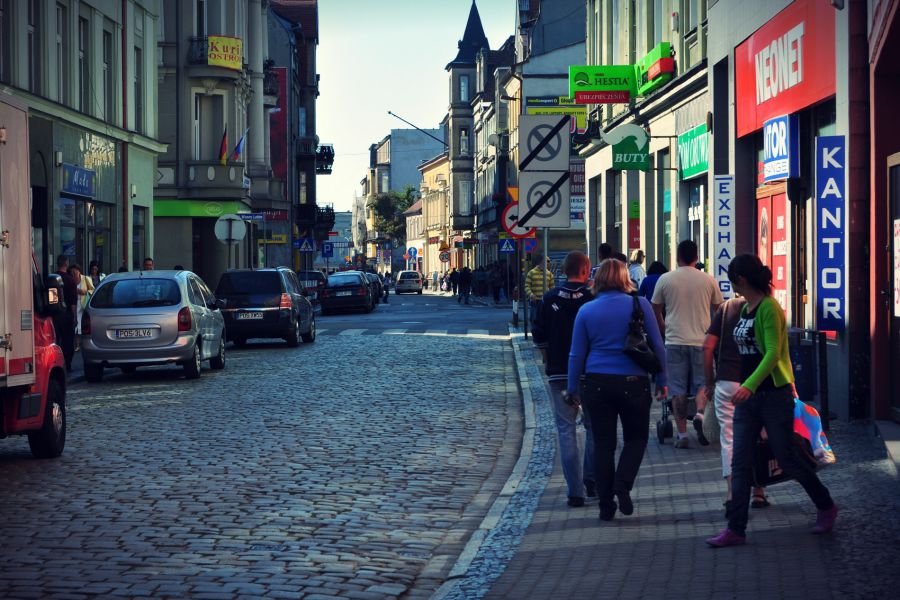 Ostrów Wielkopolski, ul. Wrocławska.