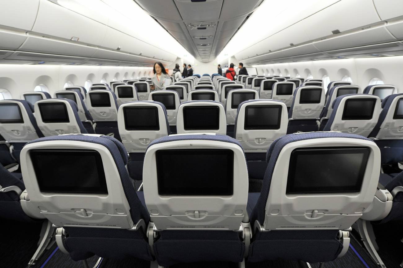 Airbus A350 XWB — wnętrze samolotu