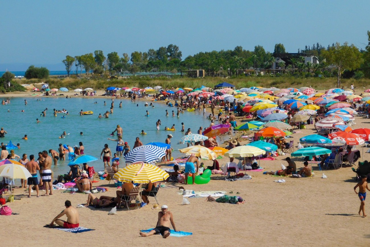 plażowicze w Turcji