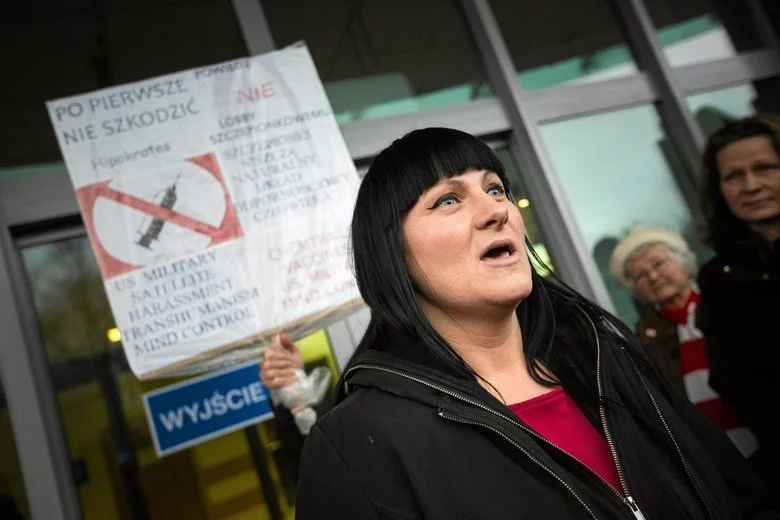 W Polsce twarzą ruchu antyszczepionkowego jest Justyna Socha