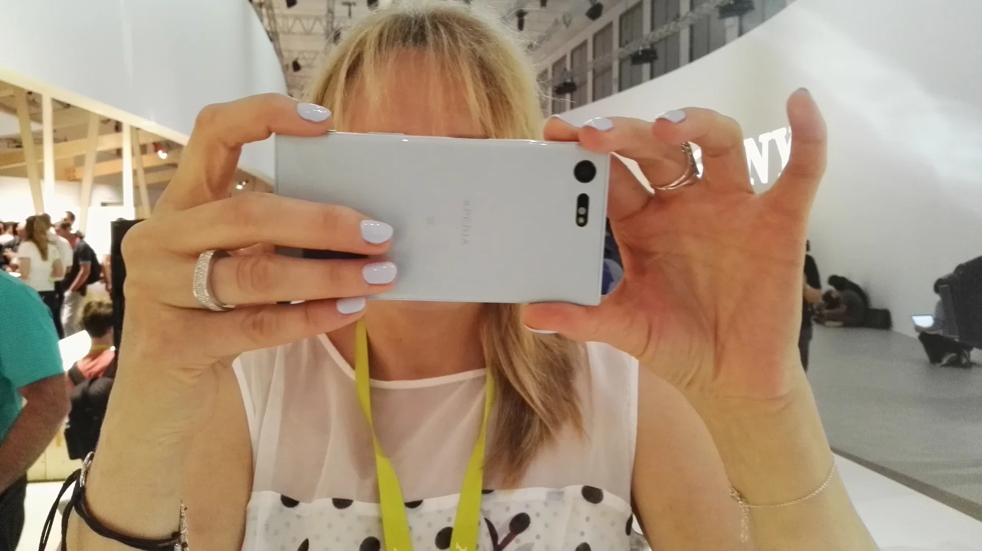 Specjalnie dla was prowadzimy relację z targów IFA za pomocą smartfonów SONY.