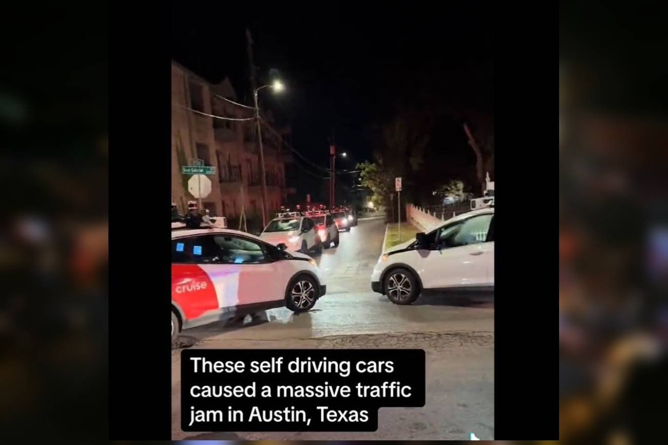 Jak autopiloci wywołali samochodowy korek?